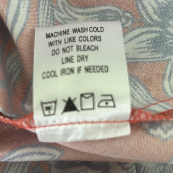 Tyler Boe Stella Fleur De Lis Skimmer Floral Print Ruffle Neck Mini Dress - S - Picture 14 of 16